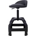 PNGCNG Pneumatic 360 Degree Swivel Stool Mechanics Rolling Creeper Seat