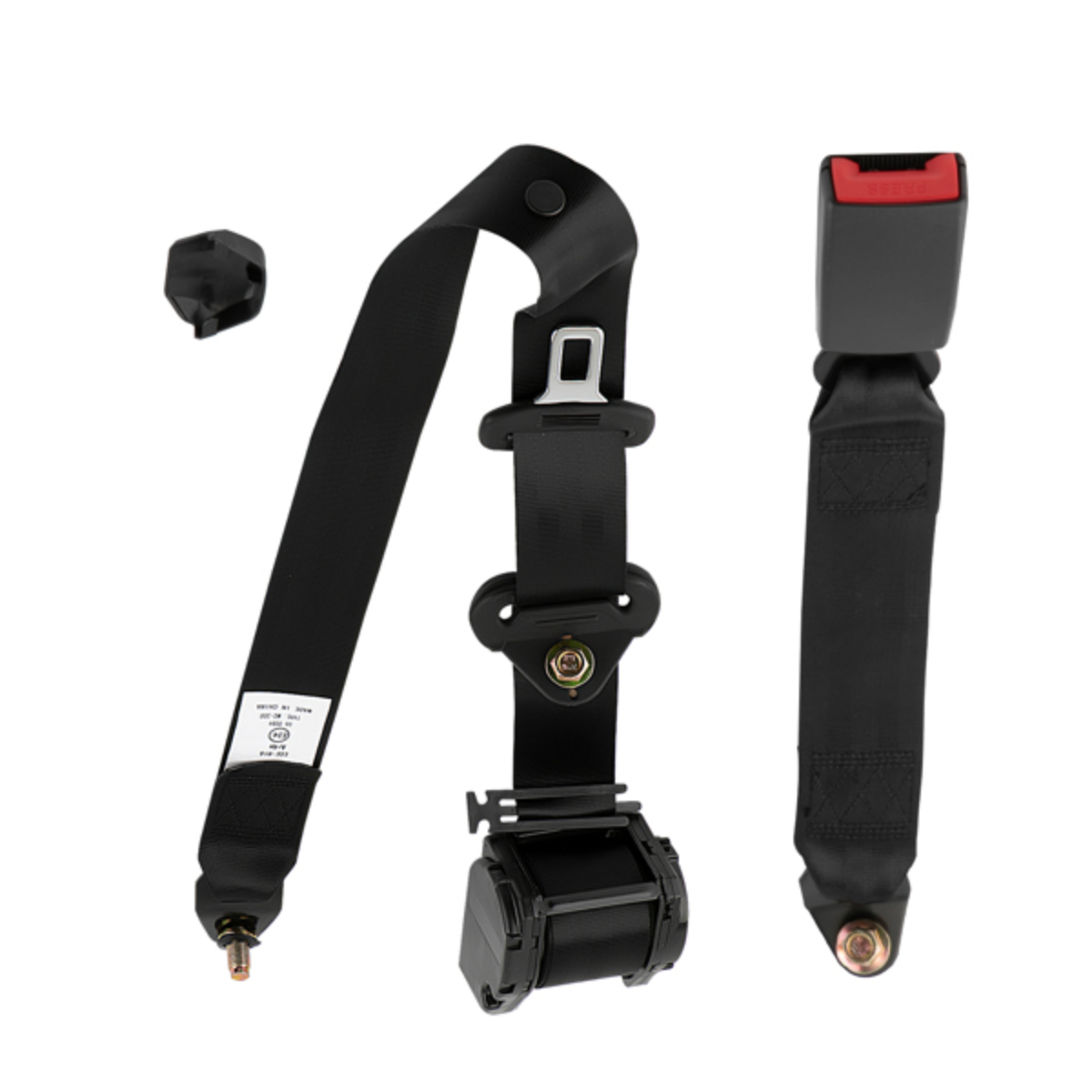 PNGCNG Retractable Adjustable Shoulder Seat Belt Universal 3 Point