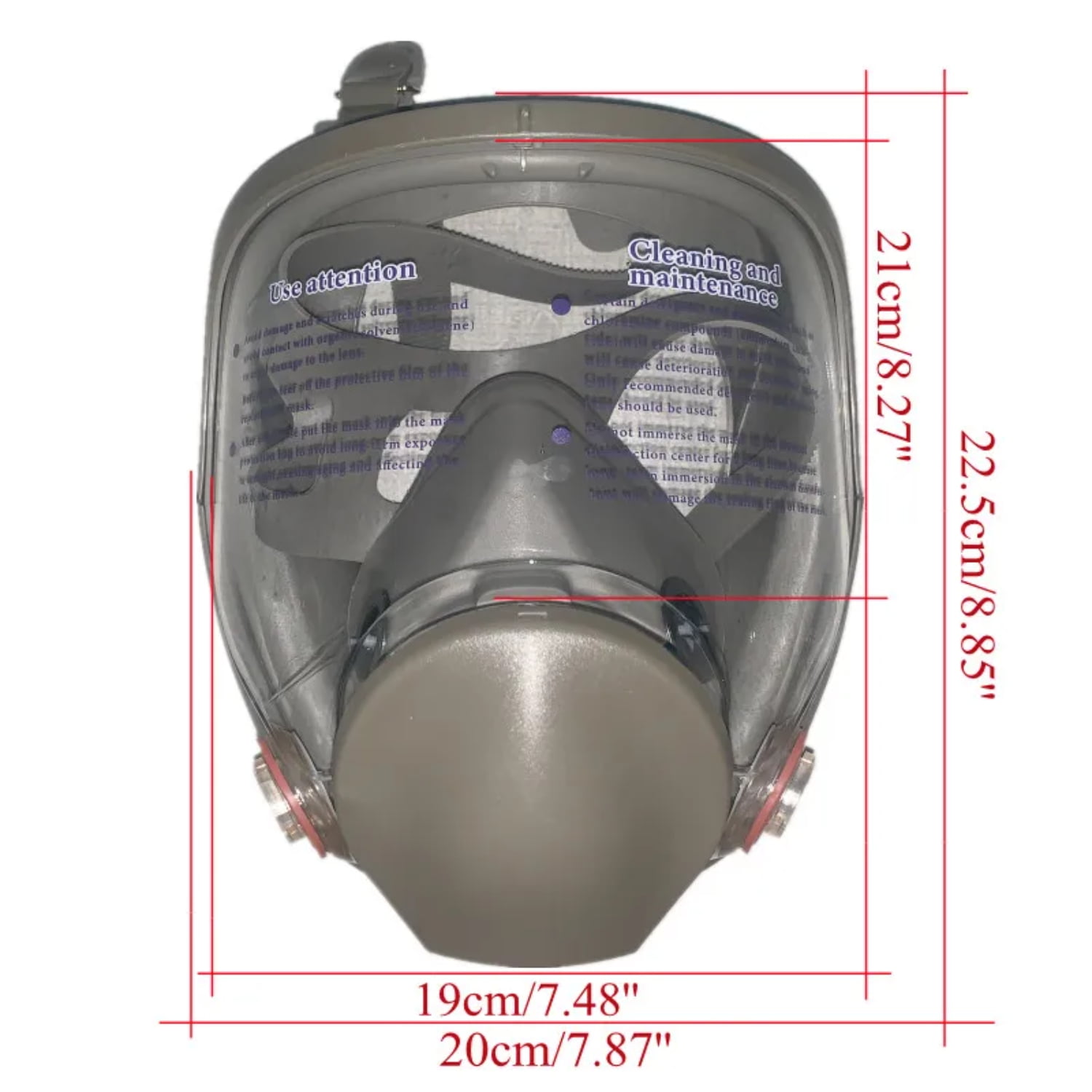 PNGXQON High Quality 6800 Industrial Paint Full Face Mask Gas Mask Safe