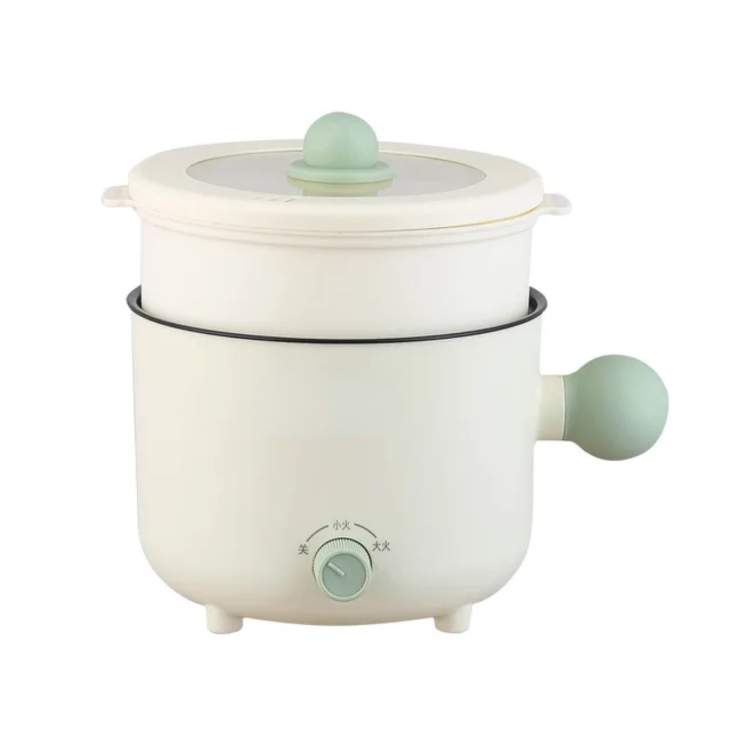 PNGXQON Rice Pot Multicooker Hotpot Stew Heating Pan Noodles Eggs Soup