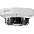 thumbnail image 1 of Wisenet PNM-9084QZ1 8 Megapixel Full HD Network Camera, Color, Dome, White, TAA Compliant, 1 of 4