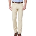 thumbnail image 1 of PNTUTB Men's Casual Solid Color Commuter Business Suit Pants Button Zipper Straight Leg Pants with Pockets, 1 of 5