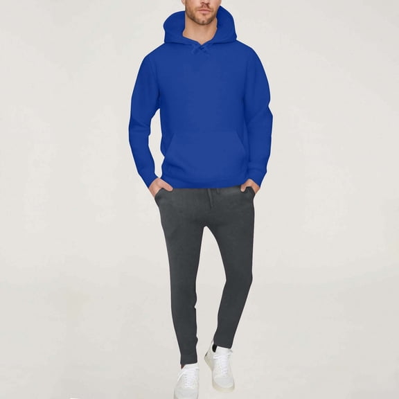 PNTUTB Men's Casual Sweatsuits Set 2 Piece Hoodie Outfit Tracksuits for Men Athletic Long Sleeve Pullover Suit Set