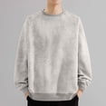 thumbnail image 1 of PNTUTB Men's Fashion Dyeing Long Sleeve Sweatshirt Loose Fit Basic Pullover Crewneck Shirt, 1 of 6