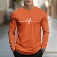 thumbnail image 1 of PNTUTB Men's Fashion Print Casual Loose Fit Crew Neck Long Sleeve Fitness Sports Quick Dry Top, 1 of 6