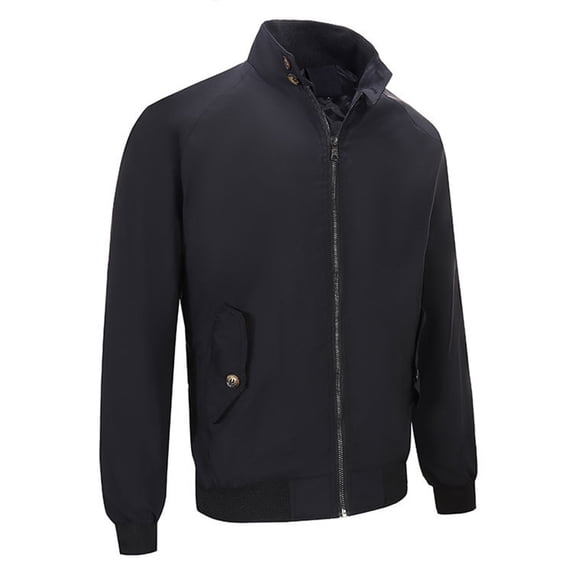 PNTUTB Men's Fashion Solid Color Outdoor Windproof Zipper Pocket Long Sleeve Casual Jacket