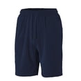 thumbnail image 1 of PNTUTB Men's Fashion Solid Color Stretch Waistband Drawstring Pocket Casual Comfortable Relaxed Shorts, 1 of 5