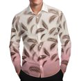 thumbnail image 1 of PNTUTB Men's Hawaiian Fashion Printed Vacation Shirts Casual Long Sleeve Collared Button Down Comfortable Blouses, 1 of 6
