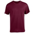 thumbnail image 1 of PNTUTB Men's Summer Lightweight Breathable Comfort Top Solid Color Crew Neck Quick Dry Sports Casual T-shirt, 1 of 5