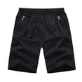 thumbnail image 1 of PNTUTB Men's Summer Solid Color Quick Dry Breathable Casual Outdoor Sports Elastic Waist Workwear Shorts with Multi-Pockets, 1 of 5