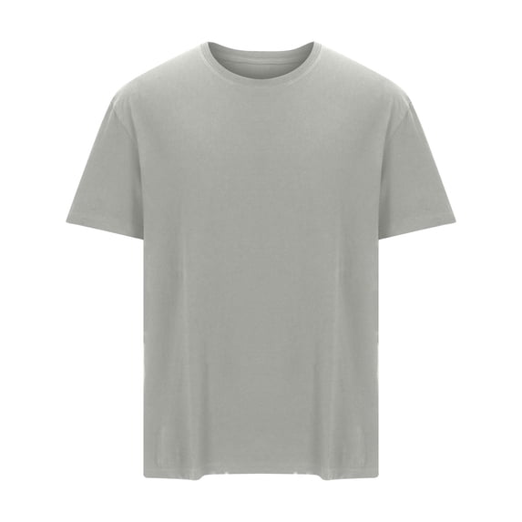 PNTUTB Men's Summer Sports Casual Basic Top Solid Color Crew Neck Short Sleeve Loose Comfortable T-shirt