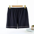 thumbnail image 1 of PNTUTB Summer Women's Solid Color Versatile Athletic Casual Stretch Waistband Comfortable Shorts with Pockets, 1 of 6
