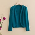 thumbnail image 1 of PNTUTB Women's Fashion Solid Color Cardigan Comfortable Oversized Casual Jacket&Flash Picks, 1 of 5