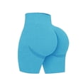 thumbnail image 1 of PNTUTB Women's Fashionable Casual High Waisted High Elasticity Comfortable Slim Fit Sports Shorts, 1 of 4