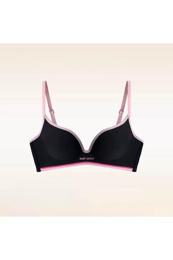 Women's One-Piece Cloud Bra,Lightweight Breathable Wire-Free Zero-Restriction Airy Feel Seamless Gathering Design Bra