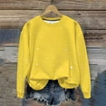 thumbnail image 1 of PNTUTB Women's Round Neck Long Sleeve Fashion Shimmering Print Casual Oversized Pullover Sweatshirt, 1 of 6
