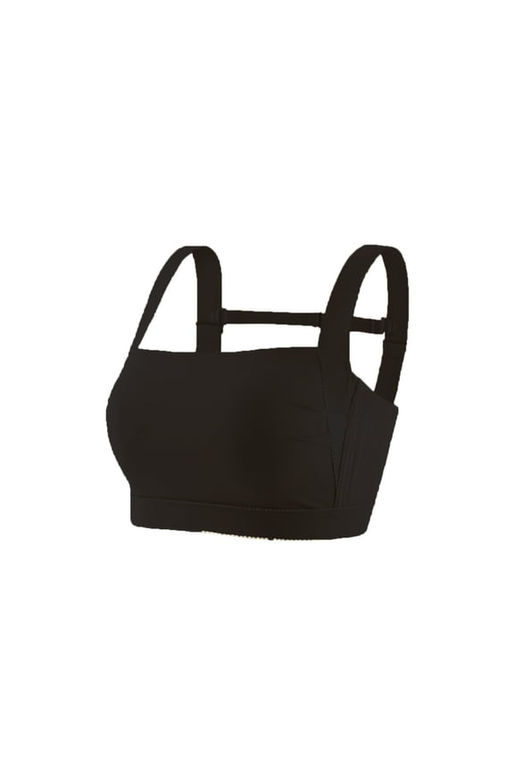 Women's Sports Bra,Wide Adjustable Straps Wire-Free Seamless Anti-Sagging Shock-Absorbing and Gathering Workouts Athletic Bra