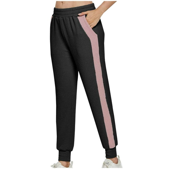 PNTUTB Womens Loose Fitting Ankle Cinched High Waisted Breathable Outer Wear Casual Snake Patterned Sports Pants