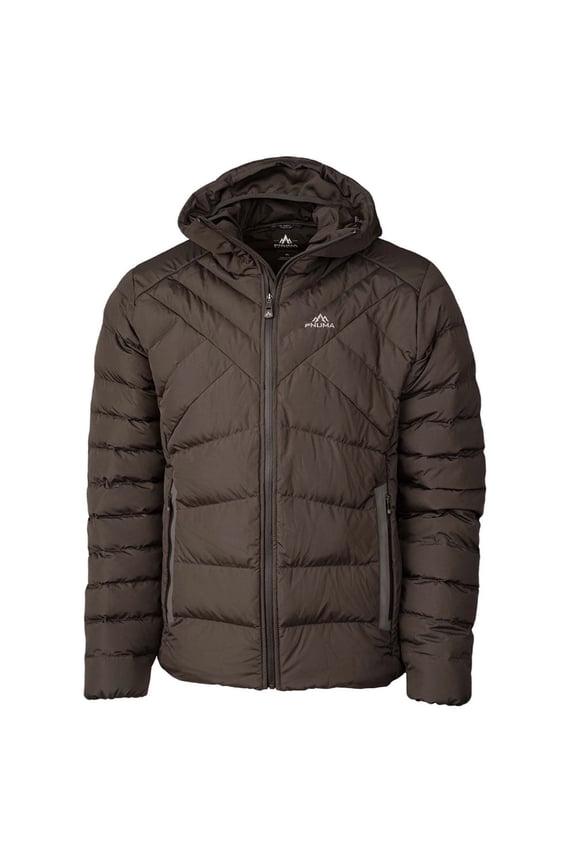Adult Male Palisade Puffy Jacket, Color: Beluga, Size: 2XL (PA-JK-BE-2XL)