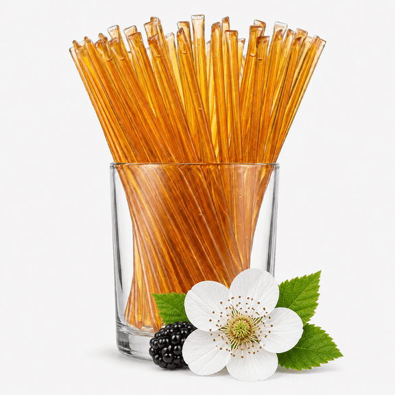 Glorybee PNW Blackberry Blossom HoneyStix (100 ct bag)