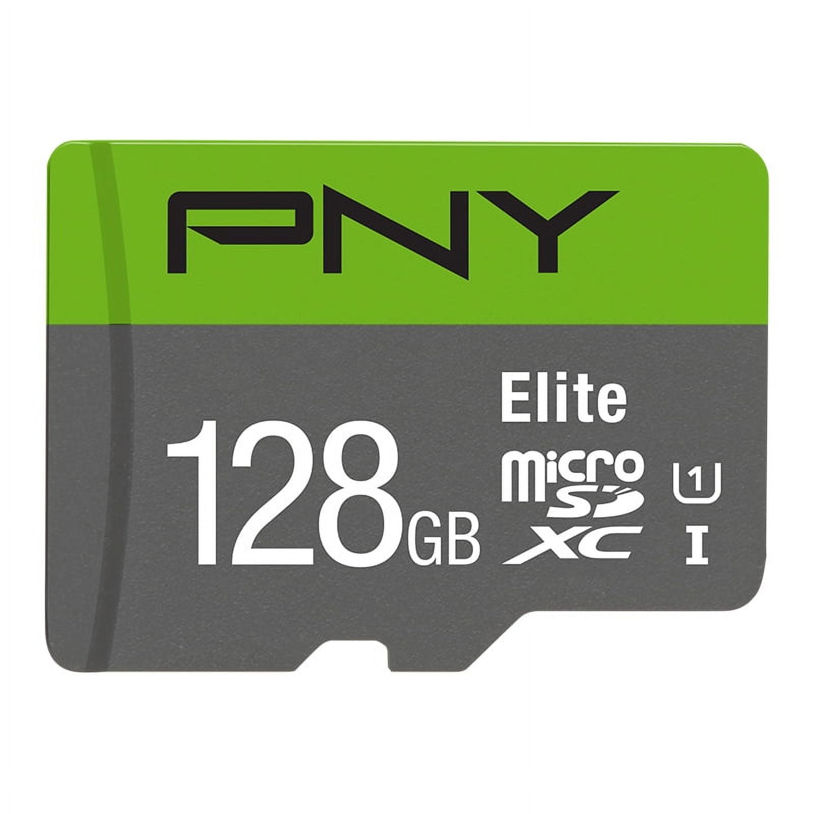 PNY 64GB Elite Class 10 U1 microSDHC Flash Memory Card - 100MB/s