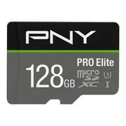 PNY 128GB PRO Elite Class 10 U3 microSD Flash Memory Card