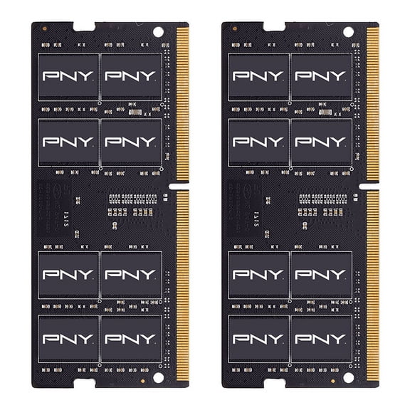 PNY 16GB (2x8GB) Performance DDR4 2666MHz Notebook Memory Kit (MN16GK2D42666)