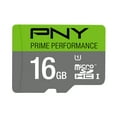 thumbnail image 1 of PNY 16GB Elite Class 10 U1 microSDHC Flash Memory Card - 85MB/s read, Class 10, U1, Full HD, UHS-I, micro SD, 1 of 6