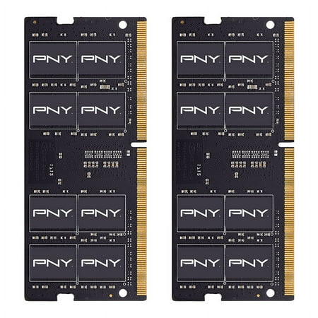 PNY 32GB (2x16GB) Performance DDR4 2666MHz Notebook Memory Kit – (MN32GK2D42666)