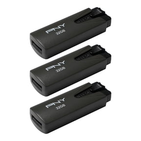 PNY 32GB Attache USB 2.0 Flash Drive 3 Pack