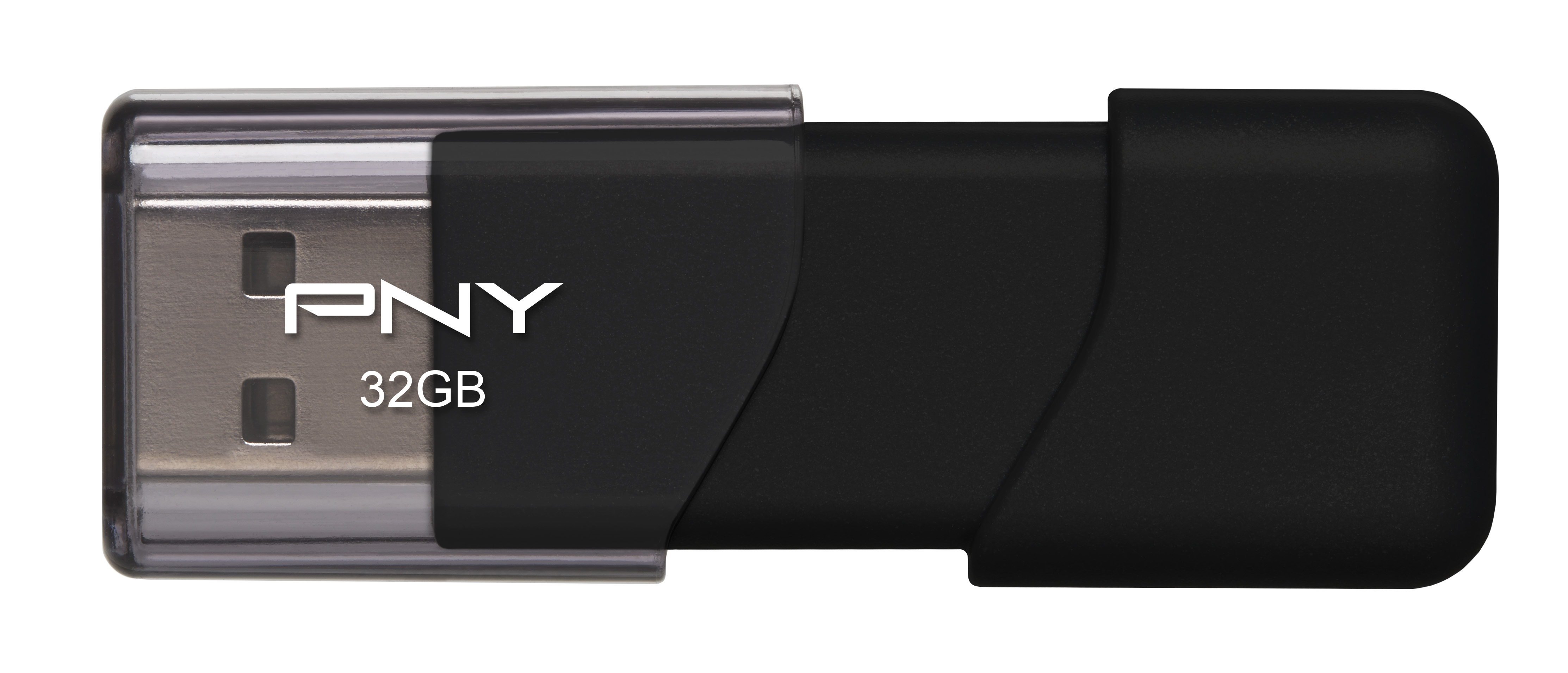 PNY 32GB Attache USB 2.0 Flash Drive - P-FD32GATT03-GE - image 1 of 6