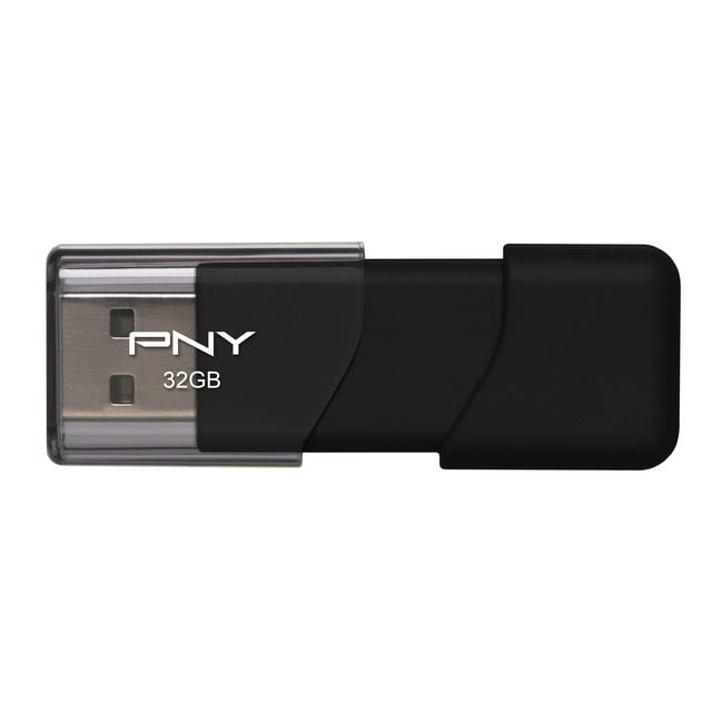 PNY 32GB Attache USB 2.0 Flash Drive - P-FD32GATT03-GE