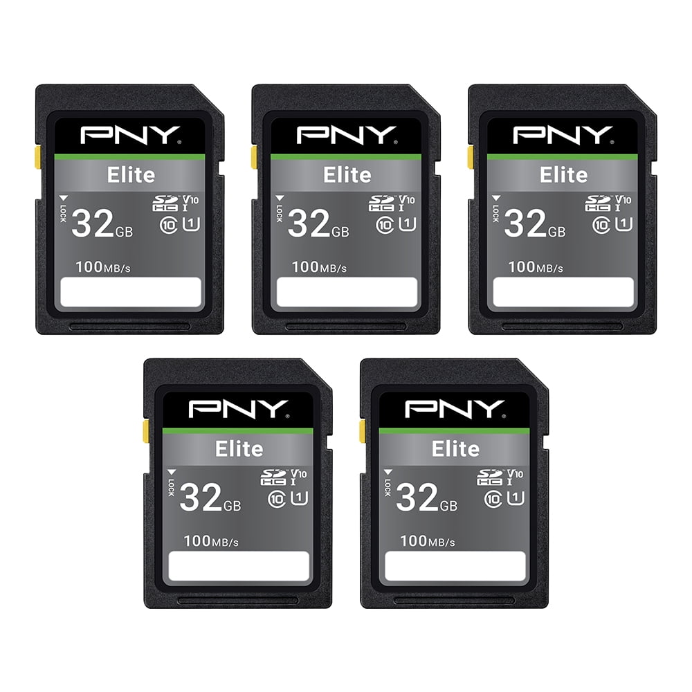 100mb Camera PNY 32GB Elite Class 10 U1 V10 SDHC Trail Camera Flash Memory Read Up ...
