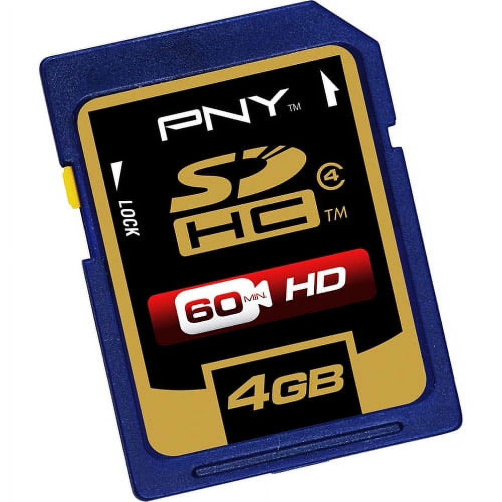 PNY 4GB SDHC Memory Card Class 4