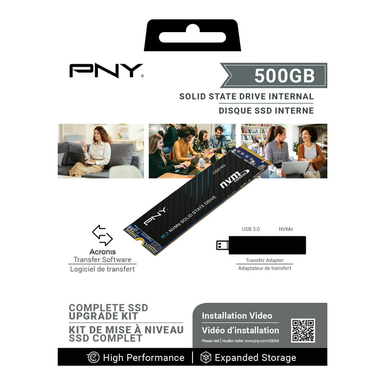 High Performance and Expanded Storage with PNY SSD: Walmart