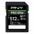 thumbnail image 1 of PNY 512GB PRO Elite Class Flash Memory Card, 1 of 9