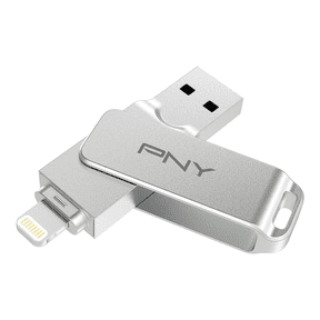 Pre-Owned PNY 64GB DUO LINK iOS USB 3.2 Dual Flash Drive