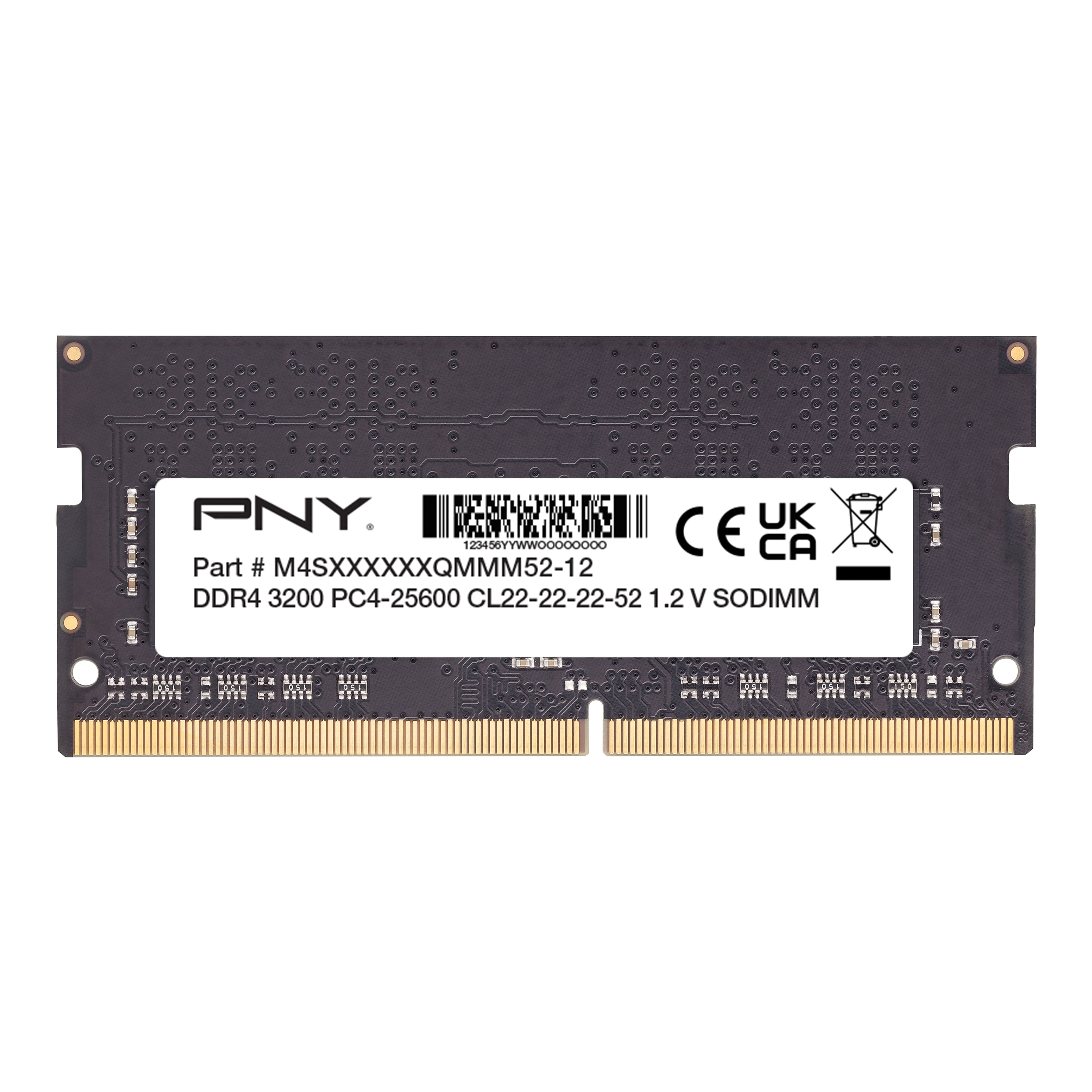 Barrette Mémoire RAM DDR4 8Go 3200MHz PC4-25600 - SODIMM 260 Pins Pour Ordinateur Portable