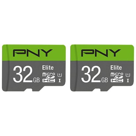 PNY Elite Class 10 U1 V10 SDHC Flash Memory Cards