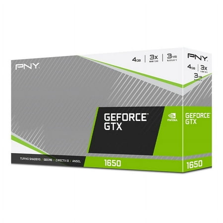 PNY GeForce® GTX 1650 4GB GDDR6 Dual Fan Graphics Card