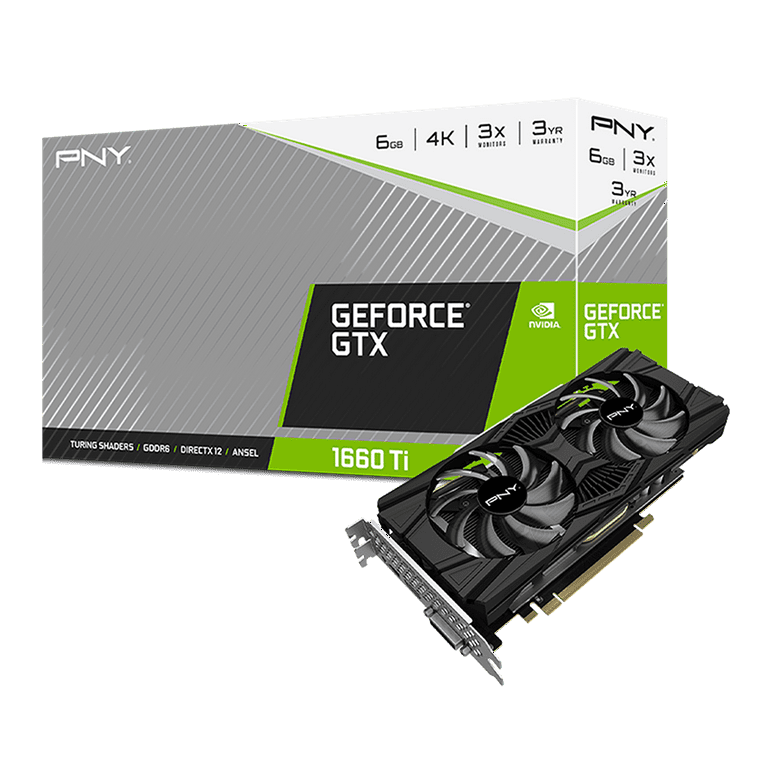PNY GeForce® GTX 1660 Ti 6GB Graphics Card - Walmart.com