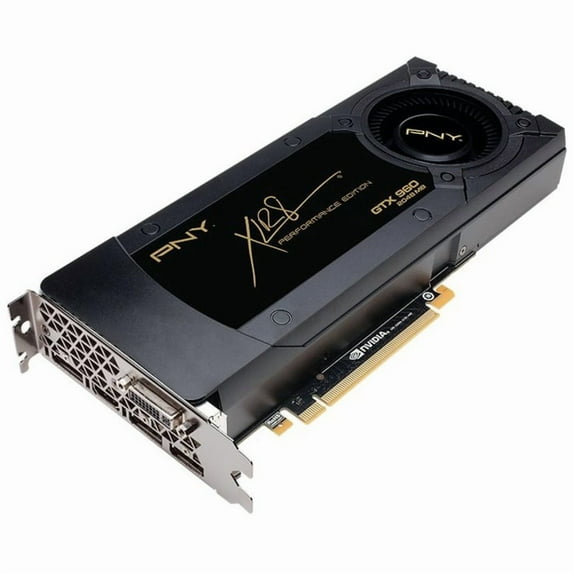 PNY GeForce GTX 960 - Graphics card - GF GTX 960 - 2 GB GDDR5 - PCIe 3.0 x16 - DVI, HDMI, 3 x DisplayPort