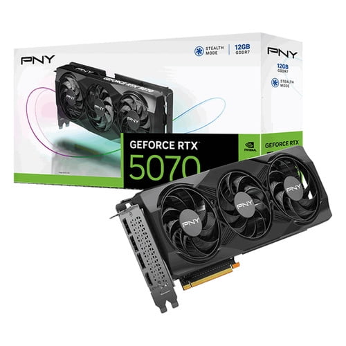 専用 PNY GEFORCE RTX 5070 12GB triplefan PNY VCG507012TFXPB1 NVIDIA GeForce RTX 5070 Triple Fan Graphic