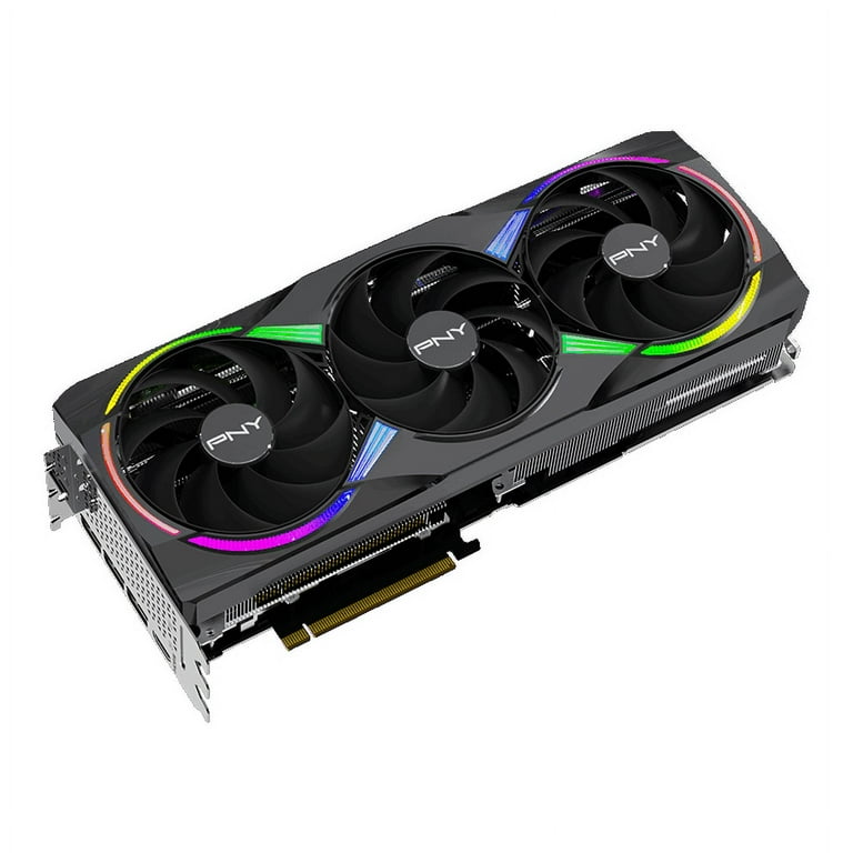 PNY GeForce RTX™ 5080 16GB ARGB Overclocked Triple Fan PNY GeForce RTX™ 5080 16GB ARGB Overclocked Triple Fan