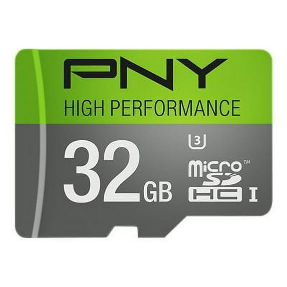 PNY High Performance - Flash memory card - 32 GB - UHS Class 3 / Class10 - microSDHC UHS-I