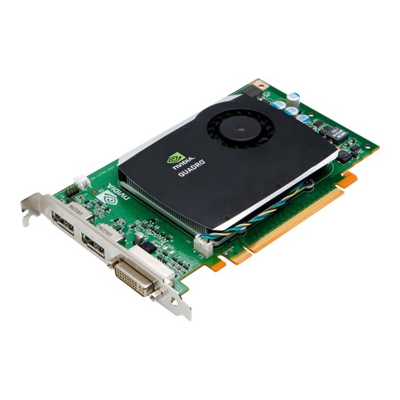 NVIDIA Quadro FX 580 by PNY - Graphics card - Quadro FX 580 - 512 MB GDDR3 - PCIe 2.0 x16 - DVI, 2 x DisplayPort - bulk