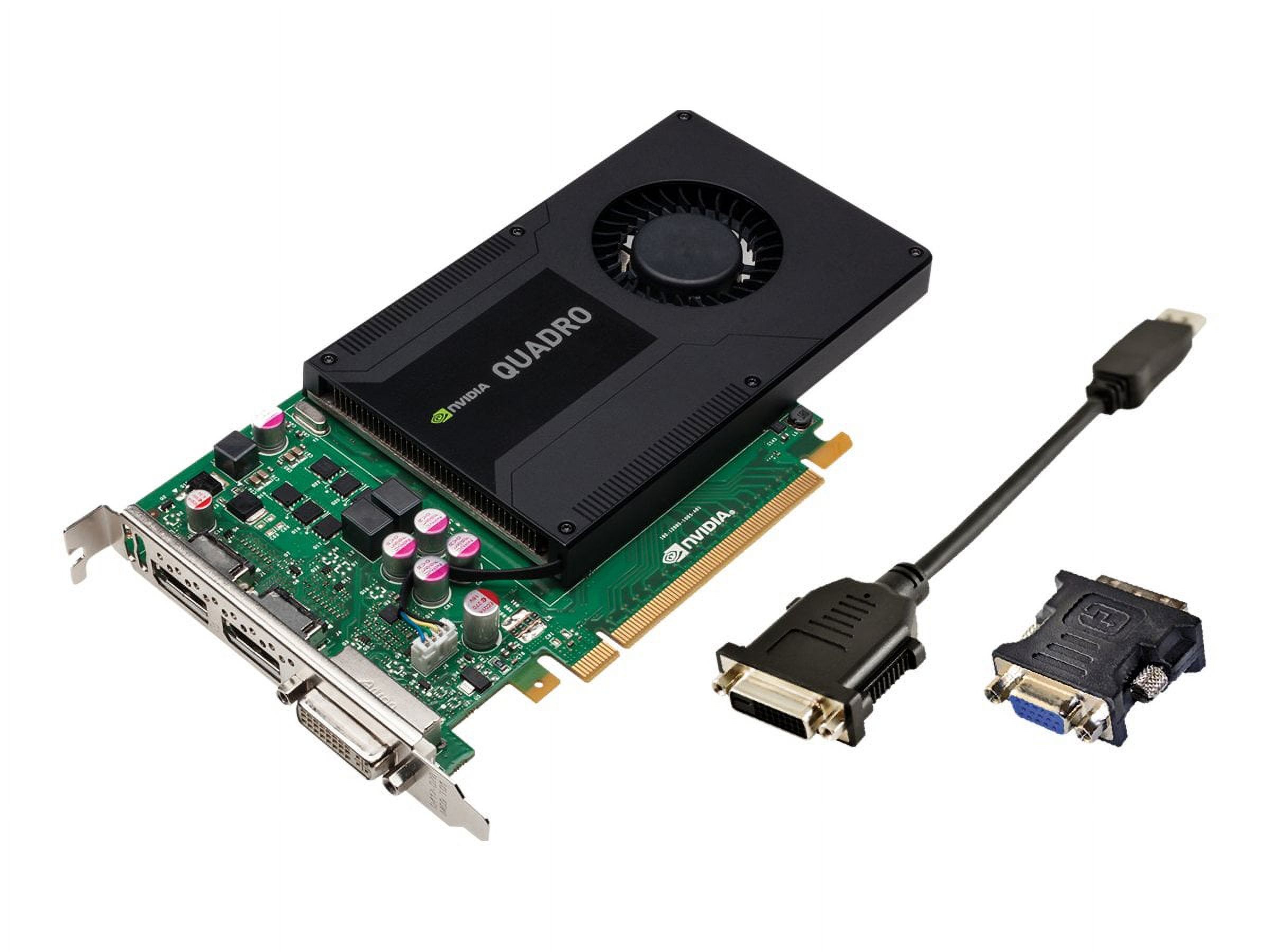 NVIDIA Quadro K2000 - Graphics card - Quadro K2000 - 2 GB GDDR5 - PCIe ...