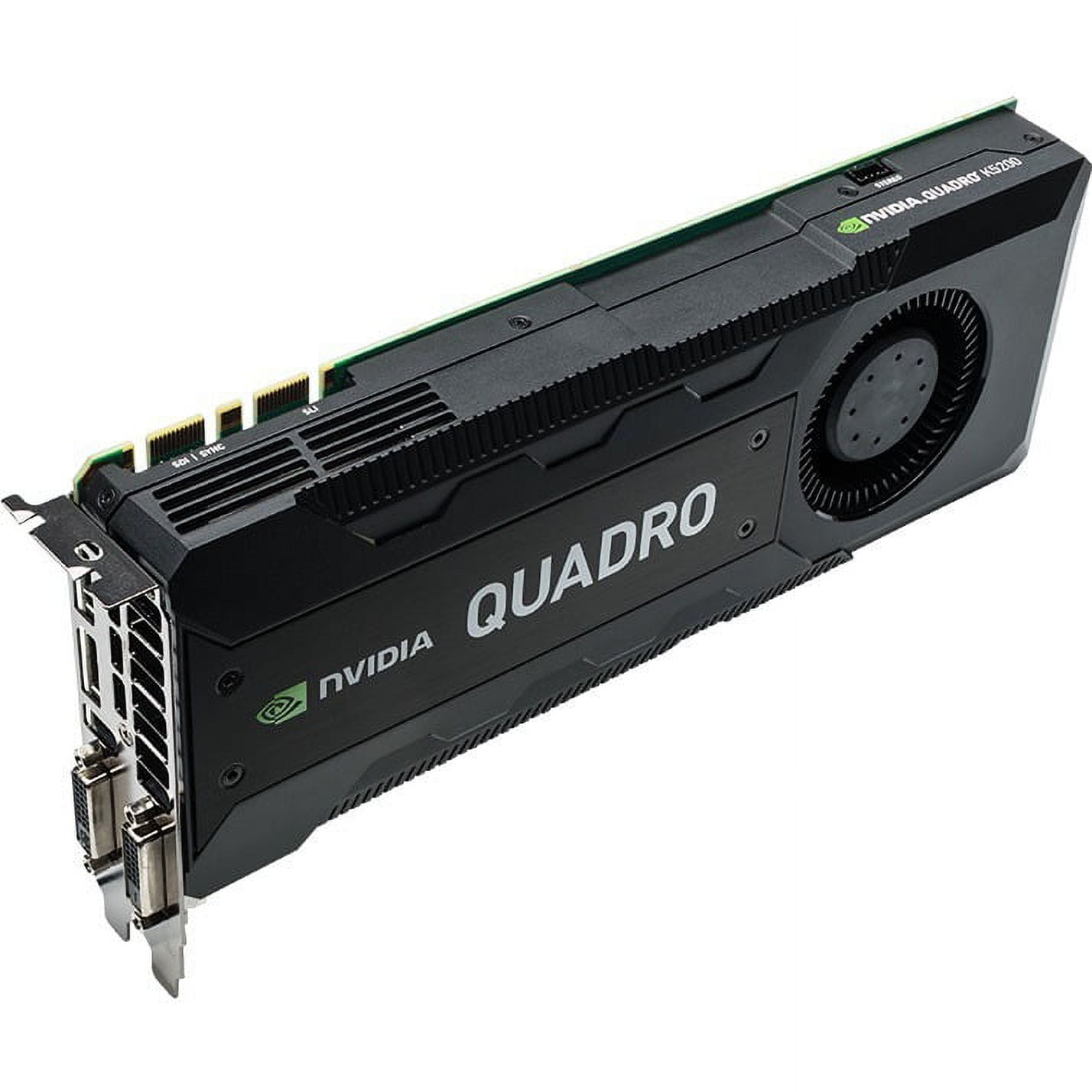 PNY NVIDIA Quadro K5200 Graphic Card 8 GB GDDR5 Full height