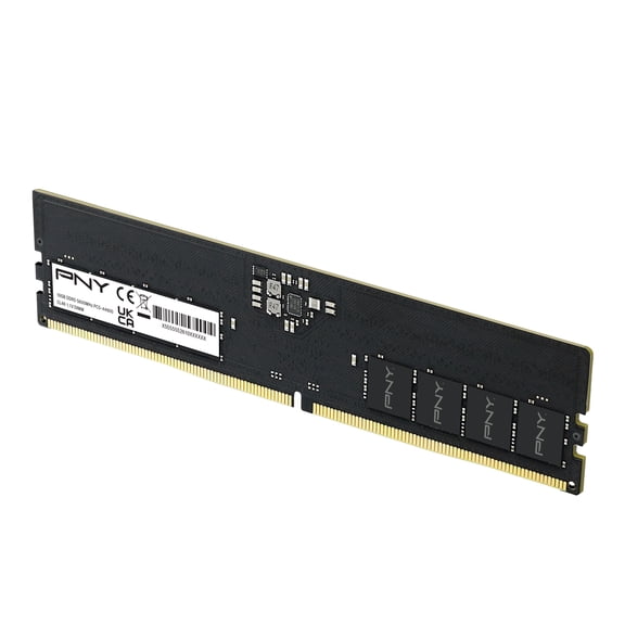 PNY Performance 16GB (1x16GB) DDR5 RAM 5600MHz (PC5-44800) - CL46, 1.1V - Compatible with 5200MHz, 4800MHz - Desktop Memory - MD16GSD5560046-TB - Not Compatible with Intel 15th Gen