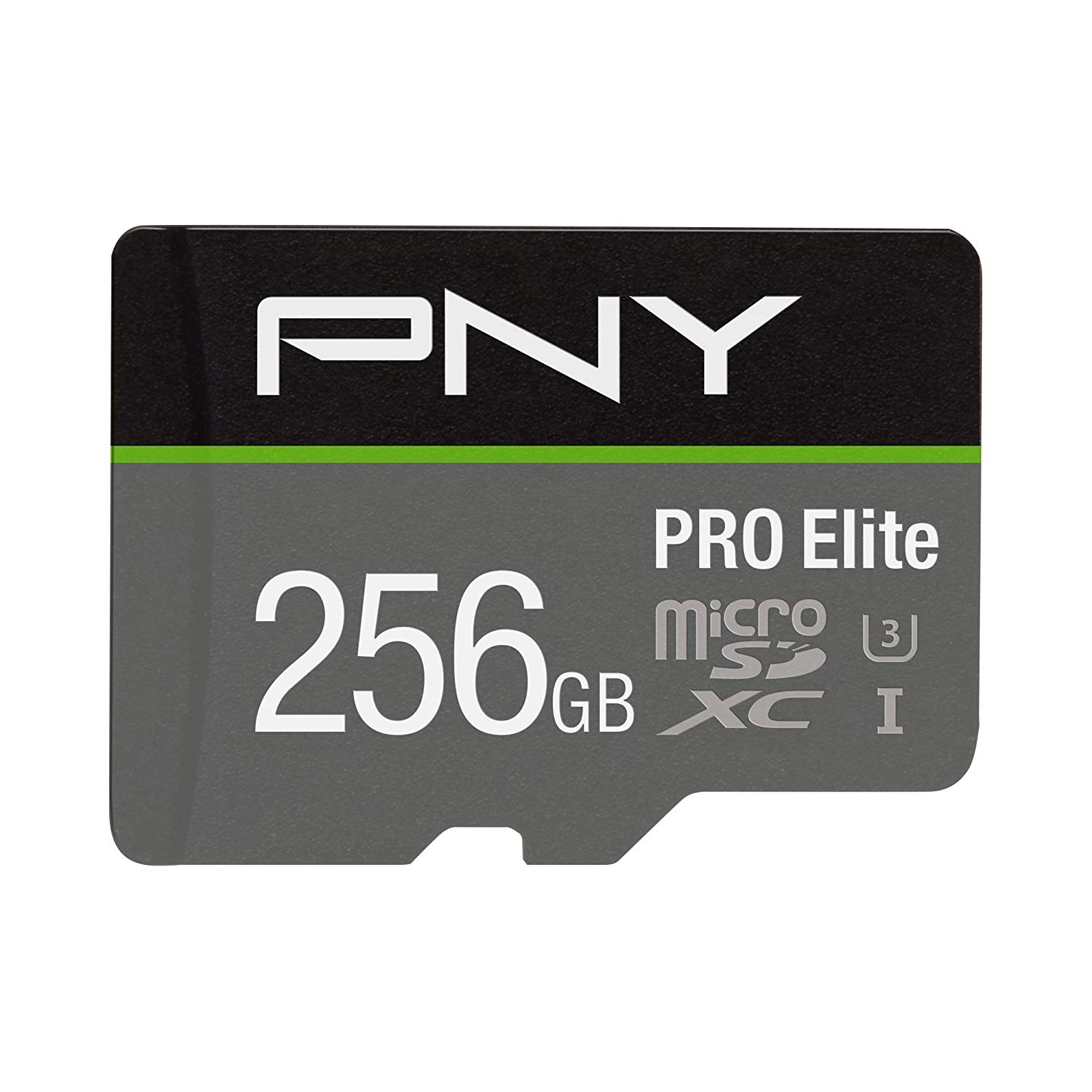 PNY Technologies P-SDUX256U395PRO-GE U3 PRO Elite microSDXC Card - 256GB - image 1 of 3
